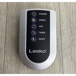 Lasko 5 Button Replacement Remote Control 48" Ionizer Oscillating Tower Fan